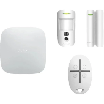 AJAX Zestaw StarterKit Cam HDR (white)